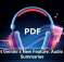 Meet Gemini’s New Feature: Audio PDF Summaries